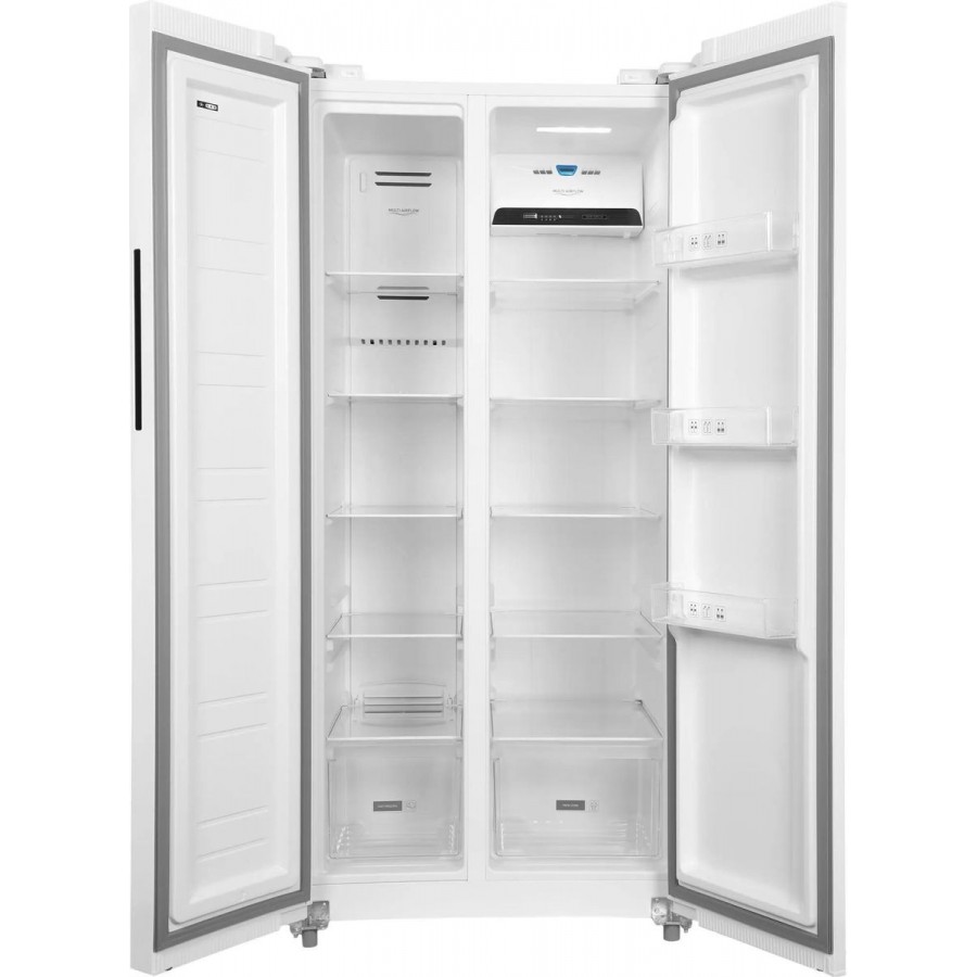 Холодильник Side-by-Side Hyundai CS45082F белый