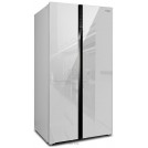 Холодильник side by side Hyundai CS6503FV (белое стекло)