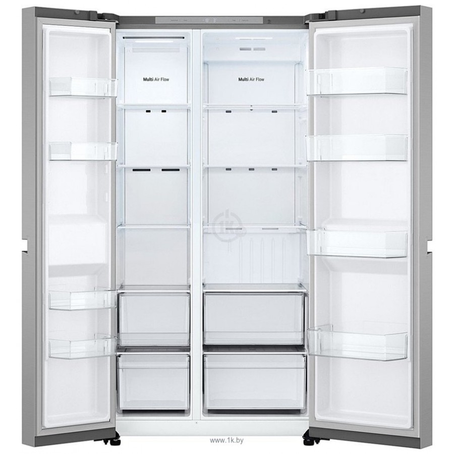 Холодильник side by side LG GC-B257KMHW