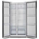 Холодильник side by side Hyundai CS6503FV (белое стекло)