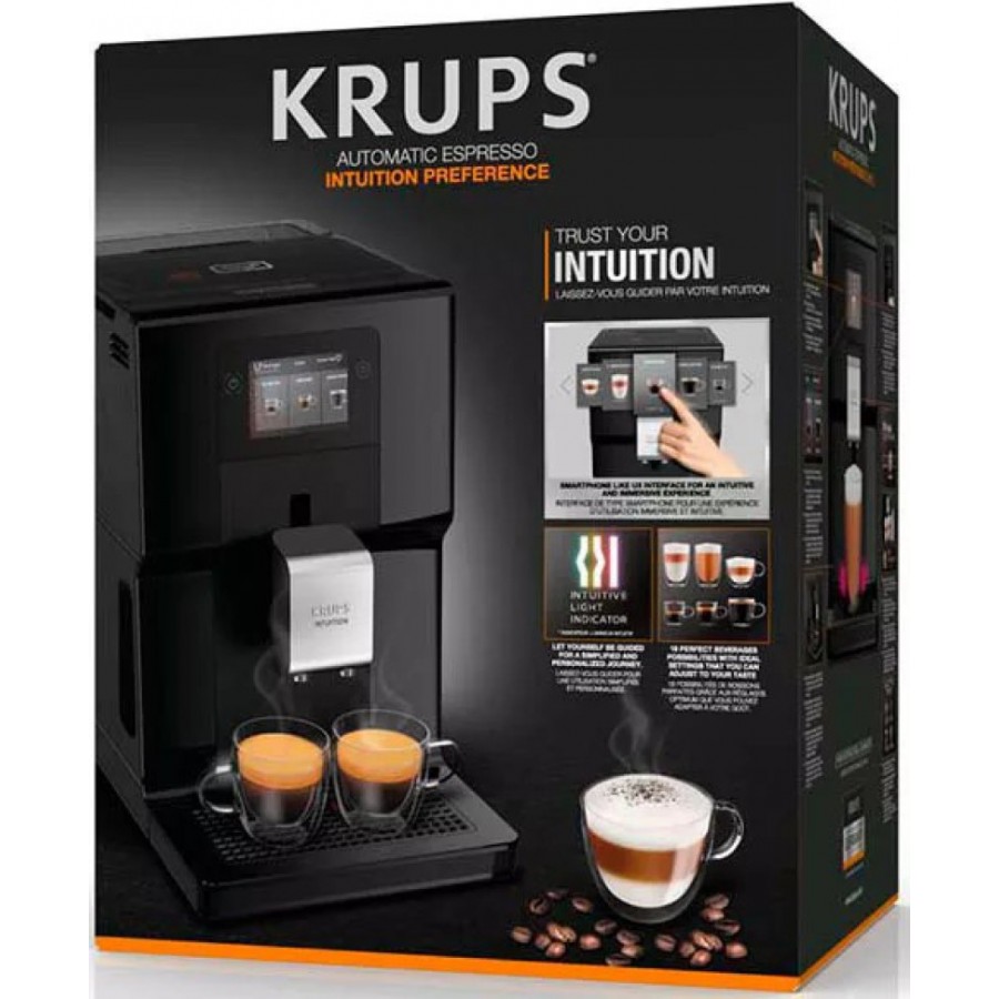 Эспрессо кофемашина Krups Intuition Preference EA873810