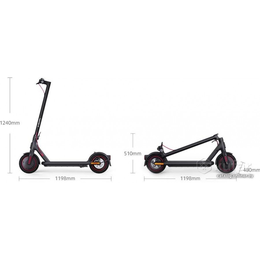 Электросамокат Xiaomi Mi Electric Scooter Pro 4 DDHBC20NEB