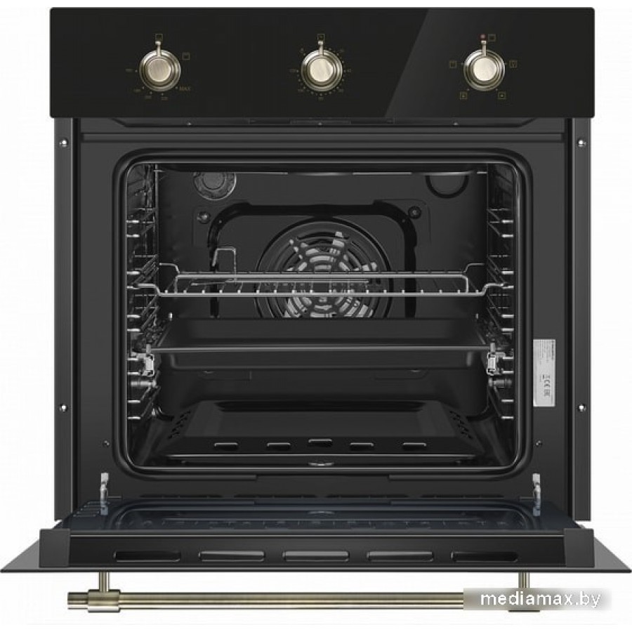 Газовый духовой шкаф MAUNFELD EOGC604RBG.MT