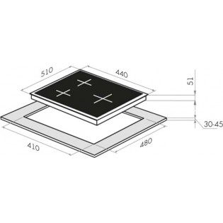 Варочная панель HOMSair HGG431WH