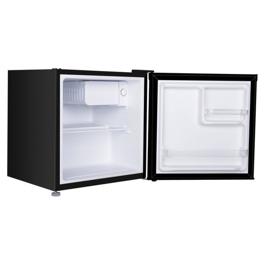 Однокамерный холодильник Hyundai CO0502 (серебристый/черный)