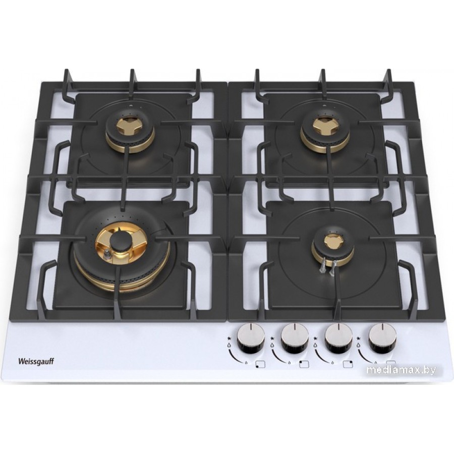 Варочная панель Weissgauff HGG 6445 WH Volcano Burner