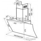 Кухонная вытяжка MAUNFELD Sky Star Chef 60 (черный)