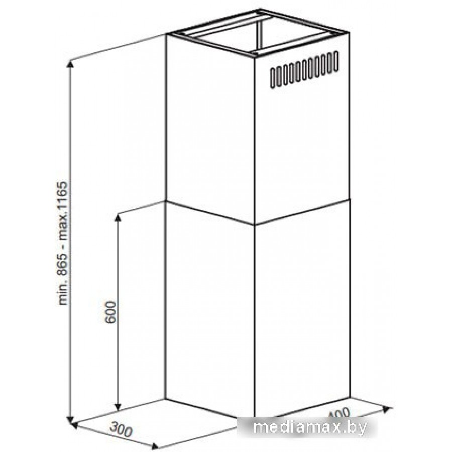 Кухонная вытяжка MAUNFELD Bath Isla 402 (золотой)