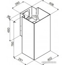 Кухонная вытяжка MAUNFELD Bath 402 (нержавеющая сталь)