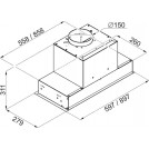 Кухонная вытяжка MAUNFELD Fantasy Light 60 (черный)