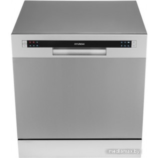 Отдельностоящая посудомоечная машина Hyundai DT503 (серебристый)