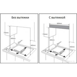 Варочная панель Weissgauff HGG 641 BV Volcano Burner Nano Glass