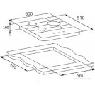 Варочная панель Weissgauff HGG 631 BG