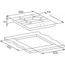 Варочная панель Weissgauff HG 451 WGH