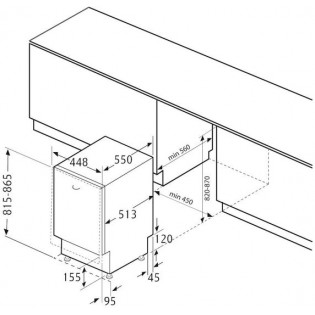 Посудомоечная машина Krona Brenta 45 BI