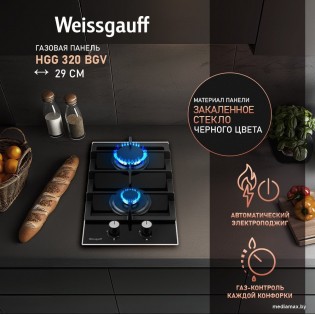 Варочная панель Weissgauff HGG 320 BGV