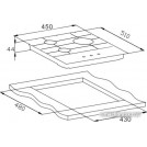 Варочная панель Weissgauff HGG 451 WFH