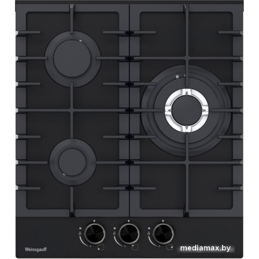 Варочная панель Weissgauff HGG 451 BFh Nano Matt Glass