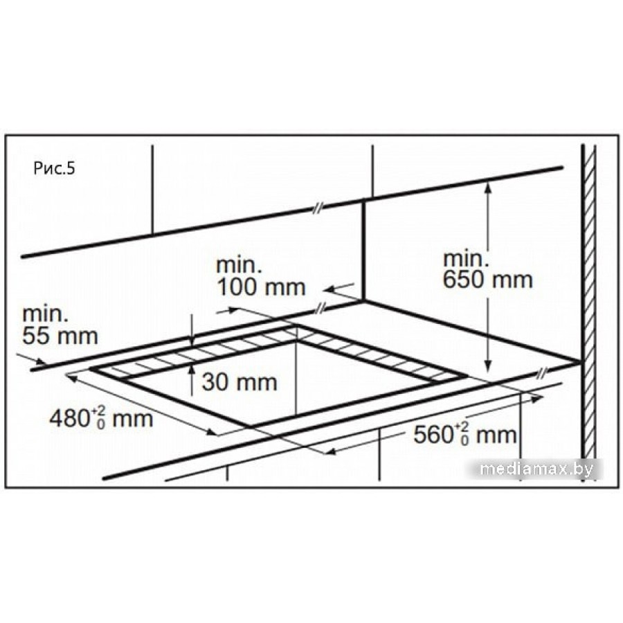 Варочная панель MAUNFELD EEHG.642VC.2CB/KG