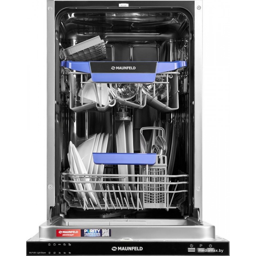 Встраиваемая посудомоечная машина MAUNFELD MLP-08I Light Beam