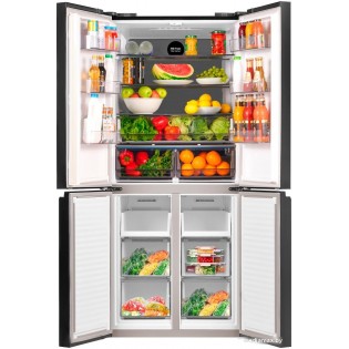 Четырёхдверный холодильник MAUNFELD MFF183NFSBE
