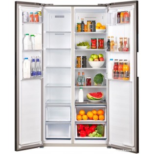 Холодильник side by side MAUNFELD MFF191NFSB