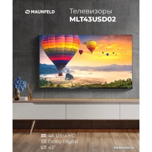 Телевизор MAUNFELD MLT43USD02