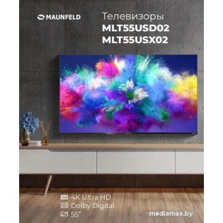Телевизор MAUNFELD MLT55USX02