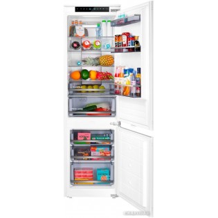 Холодильник MAUNFELD MBF17754NFWHGR Lux