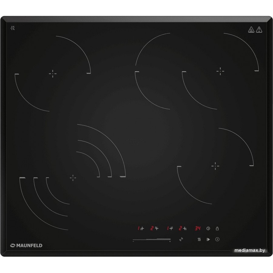 Варочная панель MAUNFELD CVCE594SSMDBK Lux