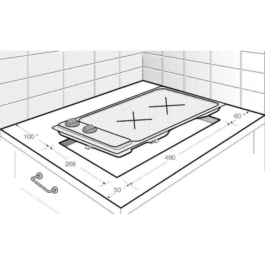 Варочная панель BEKO HDCG 32220 FX