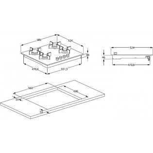 Варочная панель BEKO HILG 64325 SDX