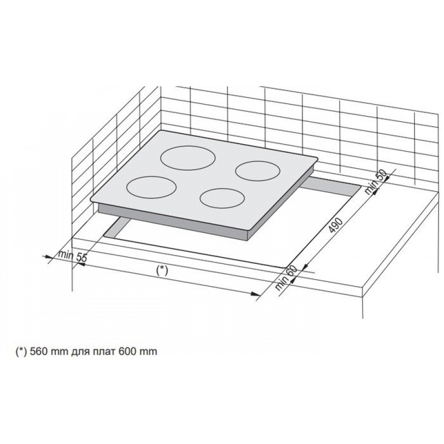 Варочная панель Hansa BHC66506