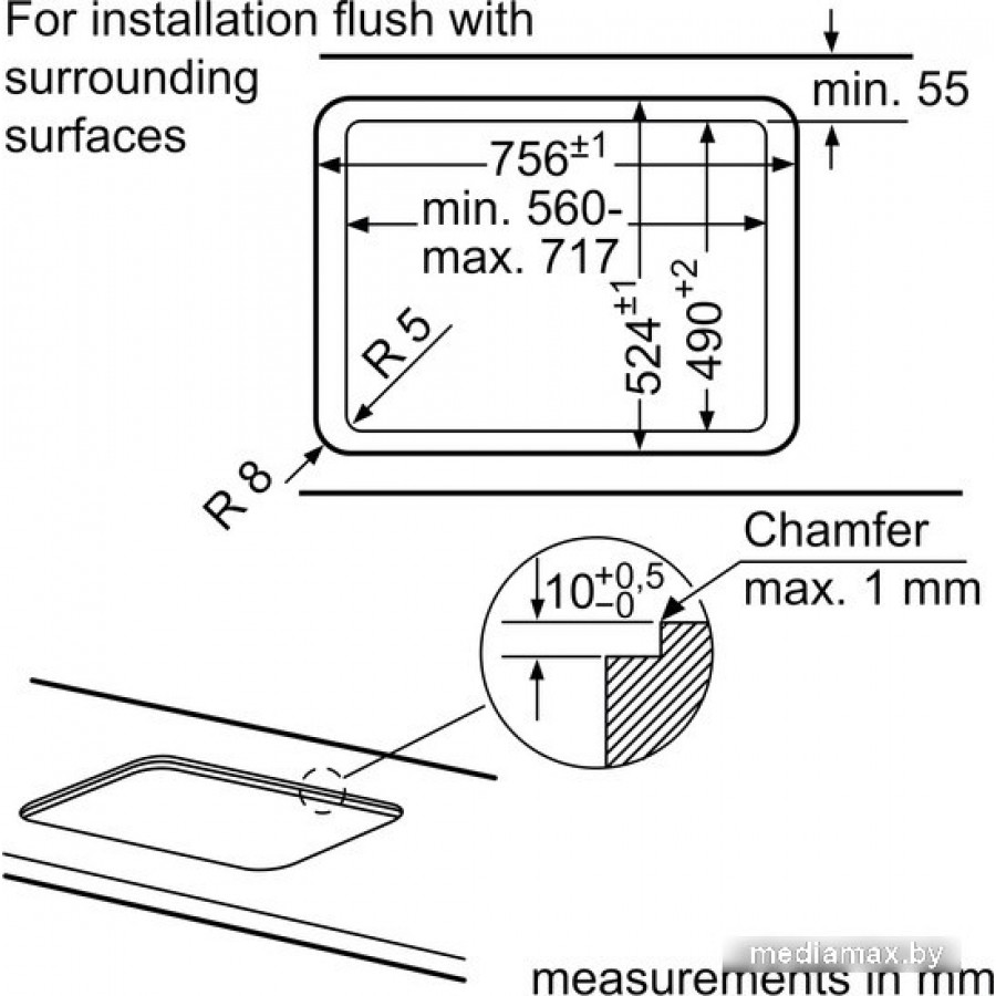 Варочная панель Bosch Serie 6 PPQ7A6B20