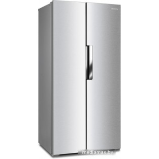 Холодильник side by side Hyundai CS4502F (нержавеющая сталь)