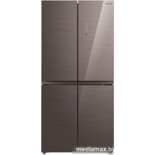 Четырёхдверный холодильник Korting KNFM 81787 GM