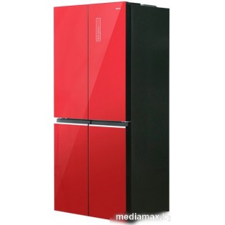 Четырёхдверный холодильник CENTEK CT-1744 Red