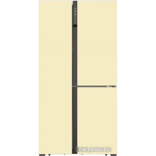 Холодильник side by side Hyundai CS5073FV (шампань)