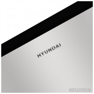 Однокамерный холодильник Hyundai CO1002 (серебристый)