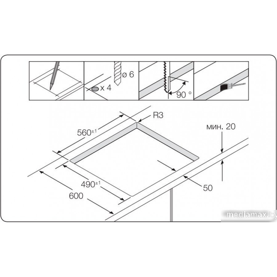 Варочная панель Samsung NZ64T3536DK