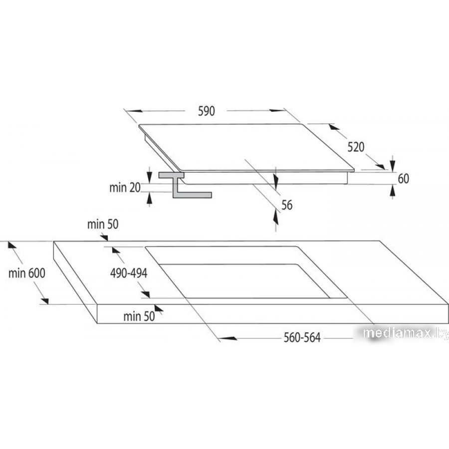 Варочная панель Gorenje ECT63ASC