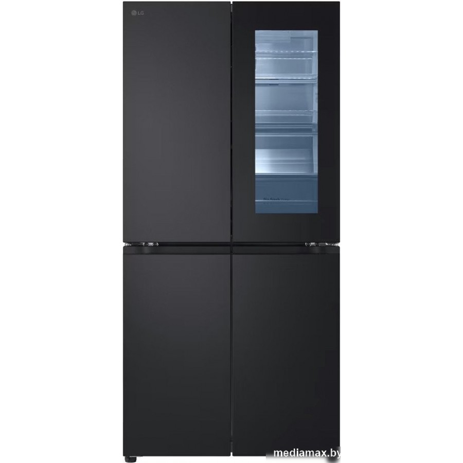 Четырёхдверный холодильник LG GC-V22FFBMB