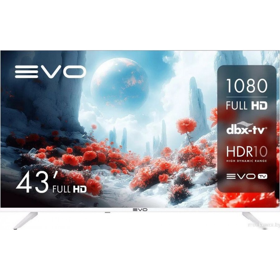 Телевизор Evo TV 43 White TD0051750RU