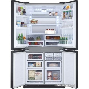 Четырёхдверный холодильник Sharp SJEX93PBE