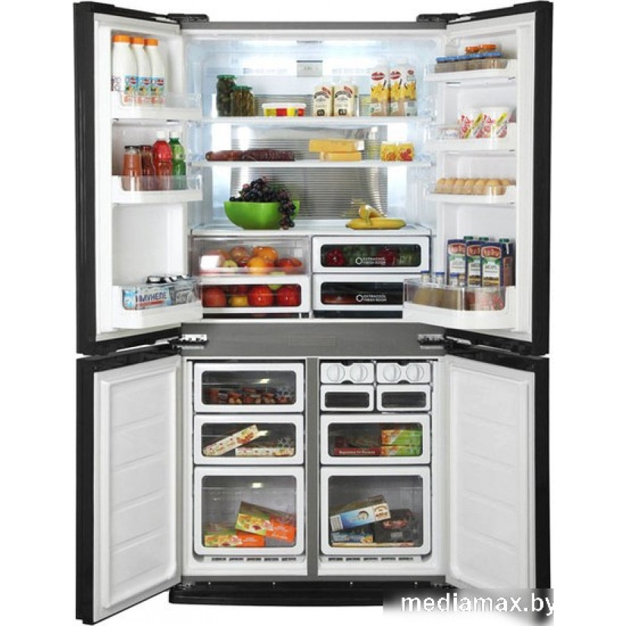 Многодверный холодильник Sharp SJ-EX98FSL