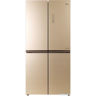 Четырёхдверный холодильник CENTEK CT-1756 NF Beige Glass