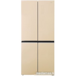 Четырёхдверный холодильник CENTEK CT-1745 Beige