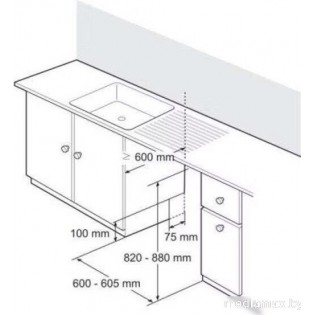 Отдельностоящая посудомоечная машина ARDO DTH1362W2