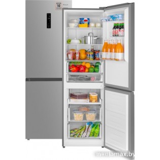 Холодильник Weissgauff WRK 185 Total NoFrost Inverter Inox