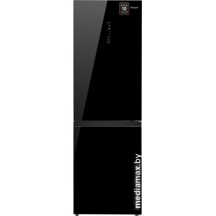 Холодильник Weissgauff WRK 185 Total NoFrost Inverter Black Glass